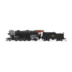 BLI 3972 - N Scale - USRA 2-8-2 Heavy Mikado - Sound and DCC - Paragon4(TM) -- Chicago, Burlington & Quincy 5501 (black, graphite, Tuscan)