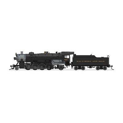 BLI 3985 - N Scale - 	USRA 2-8-2 Light Mikado - Sound and DCC - Paragon4(TM) -- Baltimore & Ohio 4516 (black, graphite)