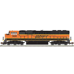 Atlas 40 005 234 - N Scale - EMD SD60M with Ditch Lights - ESU LokSound and DCC - Master Gold(TM) -- BNSF Railway 1452 (H3, orange, yellow, black)