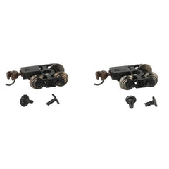Bachmann 42536 - N Scale -  Roller-Bearing Freight Trucks with Wheels and E-Z Mate(R) Knuckle Couplers