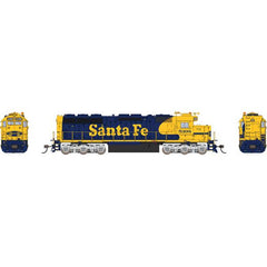 BLI 4282 - N Scale - EMD SD45 Low-Nose w/Sound & DCC - Paragon4(TM) -- Santa Fe #5382 (Warbonnet; blue, yellow)