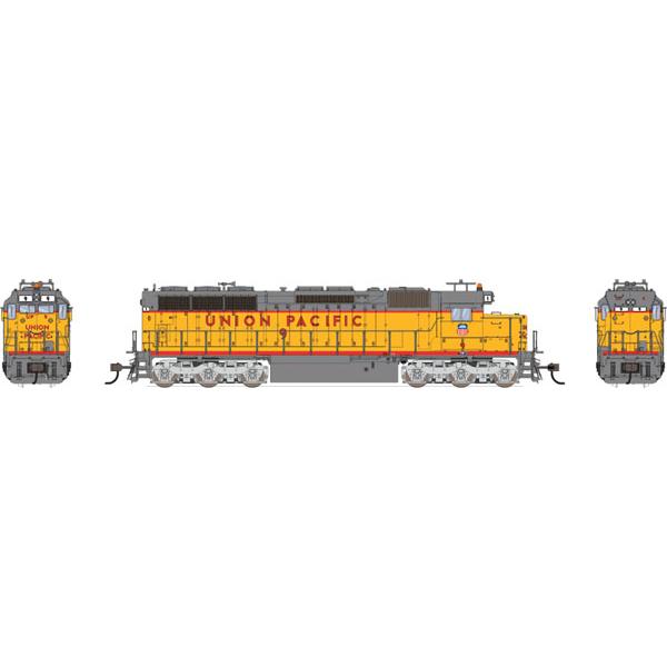 BLI 4296 - HO Scale - 	EMD SD45 Low-Nose w/Sound & DCC - Paragon4(TM) -- Union Pacific #21 (Armour Yellow, gray)