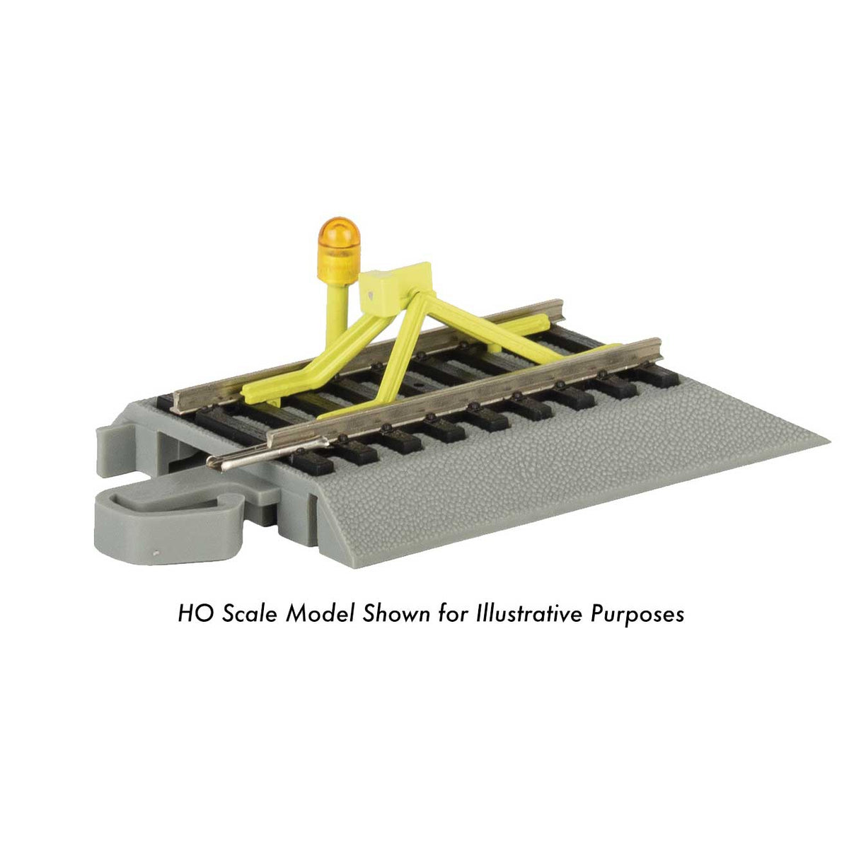 Bachmann 44858 - N-Scale - Lighted Bumper with Flashing LED - E-Z Track(R)