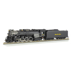 Bachmann 52401 - NKP #765 - 2-8-4 Berkshire with Sound & DCC - Nickel Plate Road #765 (Railfan Version, black, graphite)
