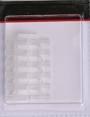 Atlas 552 - HO Scale 	Code 83 Plastic Insulating Rail Joiners -- pkg(24)