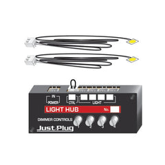 Woodland Scenics - JP5700 - Just Plug(TM) -- Lights & Hub Set (Warm White)
