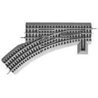 Lionel 612017 - O Gauge - FasTrack(TM) Track w/Roadbed - 3-Rail -- Manual Turnout (Switch) O-36 Left Hand
