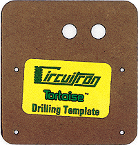 Circuitron 6190 - 	Tortoise Drilling Template