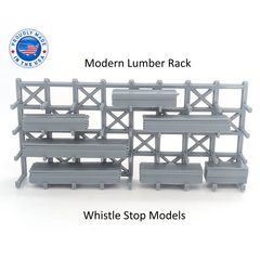 WSM HO6510 - HO Scale - Modern lumber rack