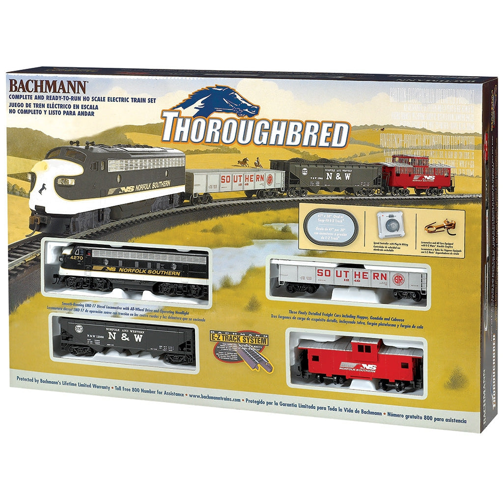 Bachmann 691 - HO Scale Thoroughbred Train Set -- Norfolk Southern