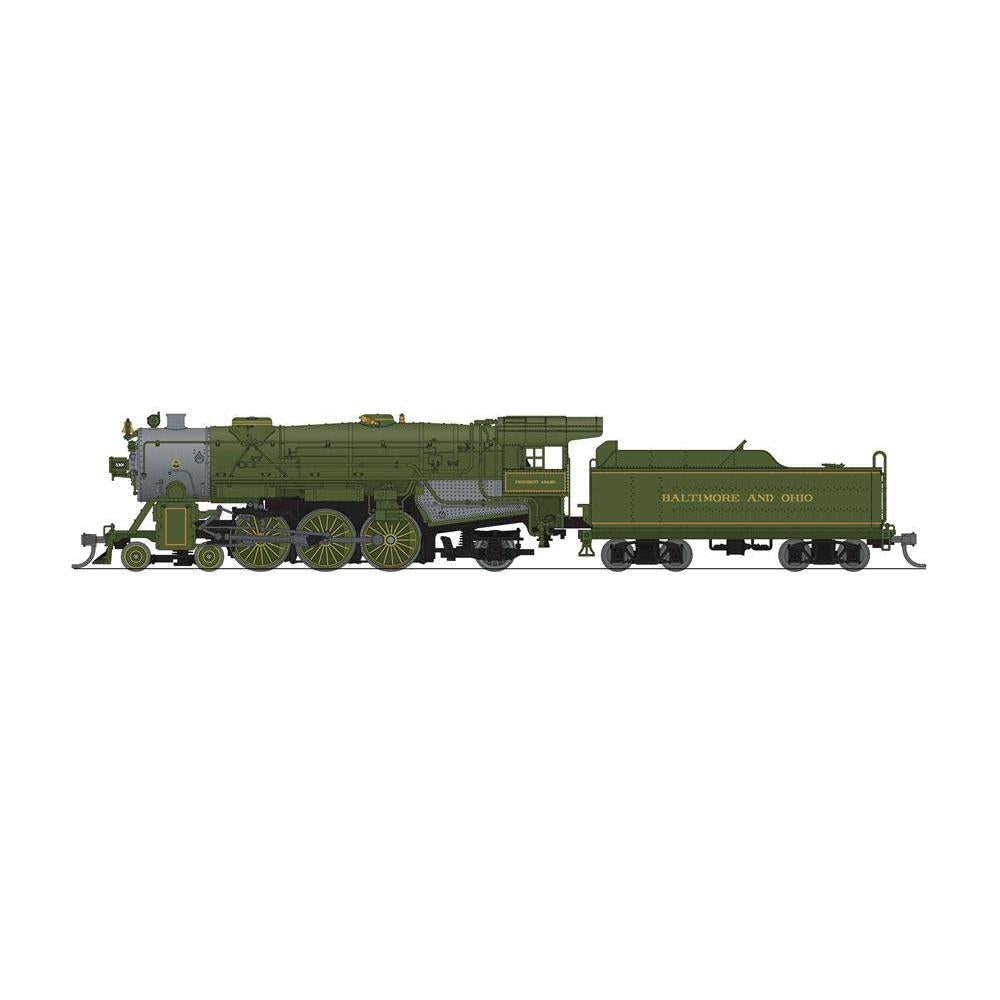 BLI 6924 - N Scale -USRA 4-6-2 Heavy Pacific - Sound and DCC - Paragon4(TM) -- Baltimore & Ohio #5301 President Adams (green, graphite)