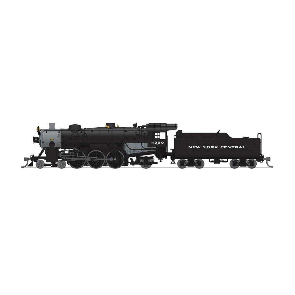 BLI 6947 - N Scale - USRA 4-6-2 Light Pacific - Sound and DCC - Paragon4(TM) -- New York Central #4392 (black, graphite)