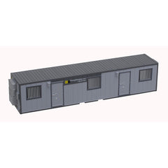 Atlas 70000235 - N Scale - 40' Mobile Office Container - Assembled -- Triumph (gray)