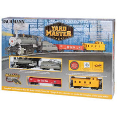 Bachmann 761 - HO Scale - Yard Master Train Set - Standard DC -- Union Pacific Locomotive, Tender, Caboose; CB&Q Freight Car