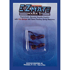 Bachmann 78028 - HO SCALE -  E-Z Mate Mark II Couplers w/Metal Coil Spring -- Under-Shank, Medium - 1 Pair