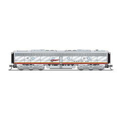BLI 8810 - N Scale - EMD E8A/Unpowered B Set w/Sound & DCC - Paragon4(TM) -- Santa Fe #81L, 81A (Warbonnet, silver, red)