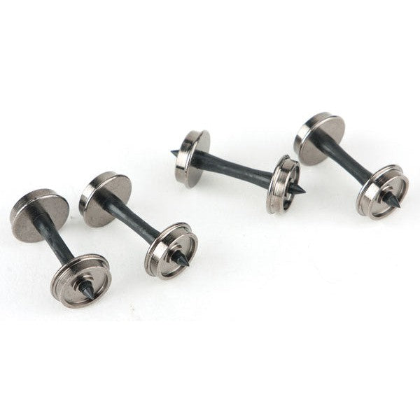Walthers Proto 920-2301 - HO 33" Turned Metal RP-25 Wheelsets -- With Plastic Axles pkg(12)