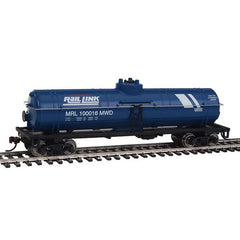 Walthers Trainline 931-1446 - HO 	Tank Car - Ready to Run -- Montana Rail Link (blue, white)