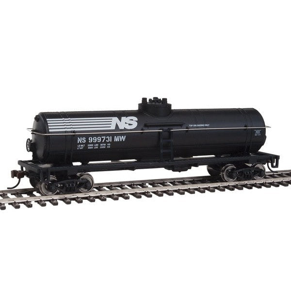 Walthers Trainline 931-1447 - HO 	Tank Car - Ready to Run -- Norfolk Southern (black, white)