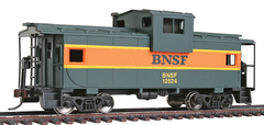 Walthers Trainline 931-1520 - HO Wide-Vision Caboose - Ready to Run -- BNSF
