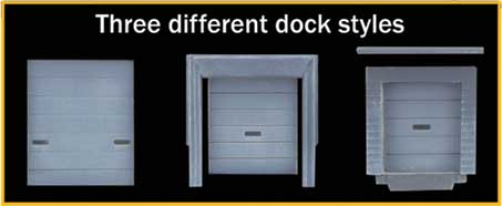 Walthers 933-3268 - N Scale - 		Truck and Railroad Docks -- Kit