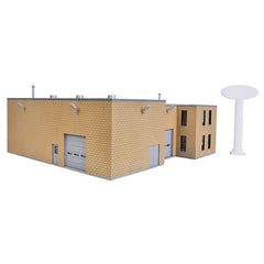 Walthers 933-3483 - HO - Wayne Bros. Ford Dealership -- Kit - 8-7/8 x 12-1/8 x 3-7/8" 22.5 x 30 x 9.8cm