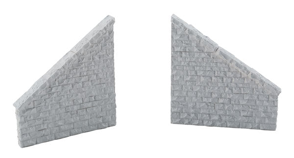 Walthers 933-4586 - HO Scale - Railroad Bridge Stone Wing Walls - Resin Casting -- One Each Left & Right; Approximately: 3-3/4 x 7/16 x 4" 9.5 x 1.1 x 10.1cmDiamond Coal Corp. Kit (Copy)