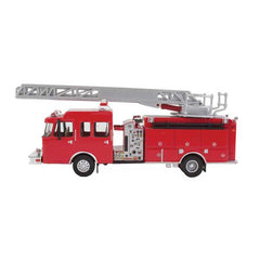 SceneMaster 949-13801 	Heavy-Duty Fire Department Ladder Truck - Assembled -- Red