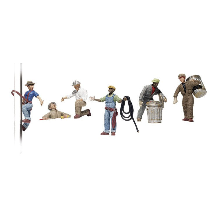 Woodland Scenics A1826  - City Workers - HO Scale