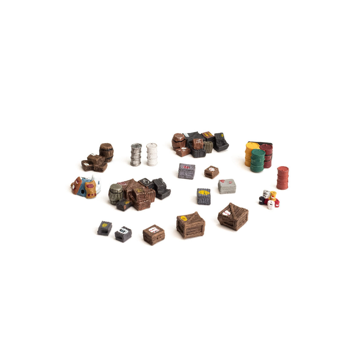 Woodland Scenics A1855 - Assorted Crates - HO Scale