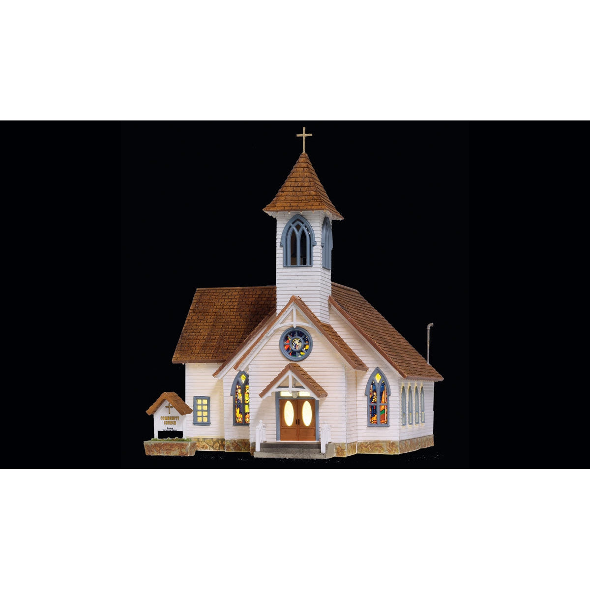 Woodland Scenics 5041 -  Community Church - HO Scale
