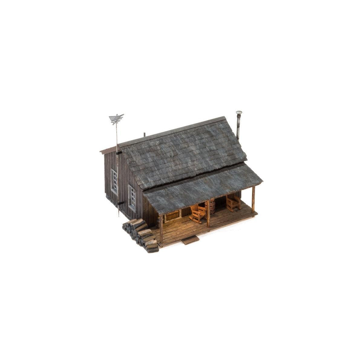 Rustic Rails Ho Scale Woodland Scenics 5065 Rustic Cabin - HO Scale – Michael's Trains