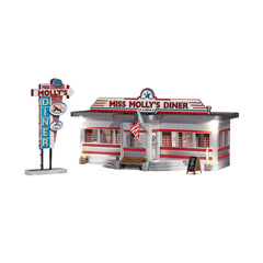 Woodland Scenics 5066 - Miss Molly's Diner - HO Scale