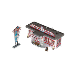Woodland Scenics 5066 - Miss Molly's Diner - HO Scale