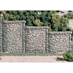 Woodland Scenics C1261- HO Scale - Random Stone Retaining Walls 3pcs.