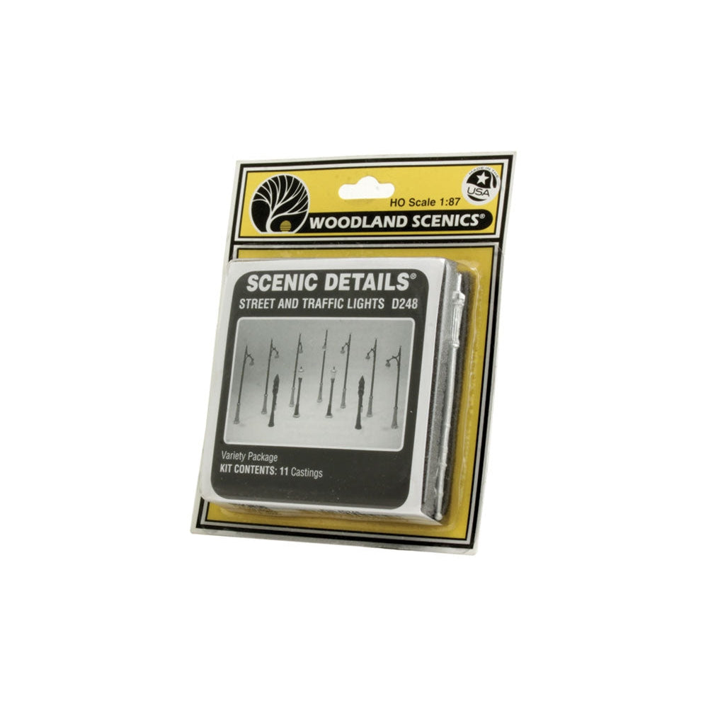 Woodland Scenics D248 - Street and Traffic Lights Kit Non Working - HO ...