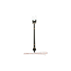 Woodland Scenics - JP5632 - Just Plug(TM) -- Double Lamp Post Street Lights - HO Scale
