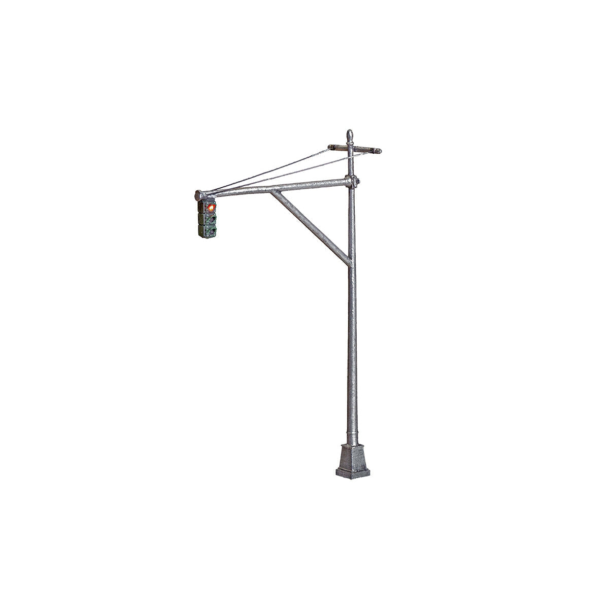 Woodland Scenics - JP5653 - Just Plug(TM) - Mast Arm Traffic Lights - HO Scale