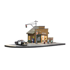 Woodland Scenics - JP5637 - Just Plug(TM) - Mast Arm Traffic Lights - N Scale