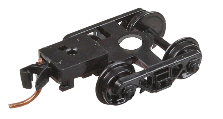 Micro Trains 003 02032 - N Scale 	Roller-Bearing Trucks -- With Medium Couplers 1 Pair