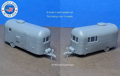 WSM N3017- N Scale - Airstream Camper