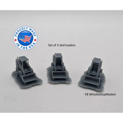 WSM HO9006 - HO Scale - 3 Skid Loaders