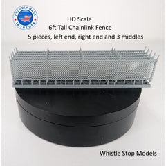 WSM HO2001 - HO Scale - 6ft Chain-link fence