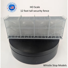 WSM HO2002 - HO Scale - 12ft Chain-link fence