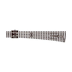 Peco SL-388 - N scale - Large radius Right hand TurnOut