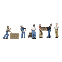 Woodland Scenics A1823  - Dock Workers - HO Scale