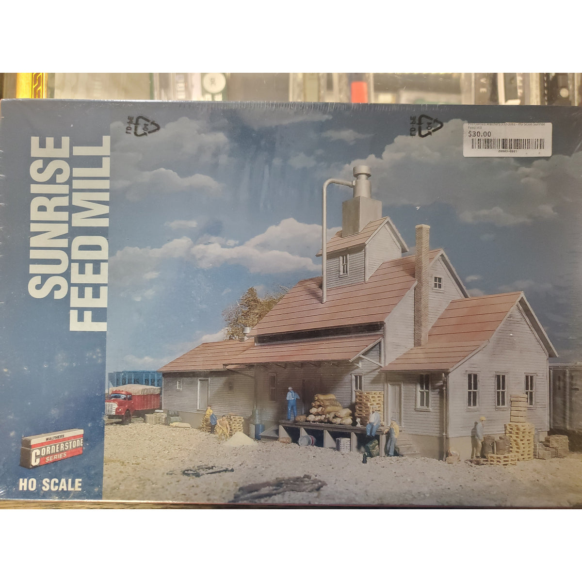 Pre-Owned Walthers 933-3061 - HO Scale Sunrise Feed Mill