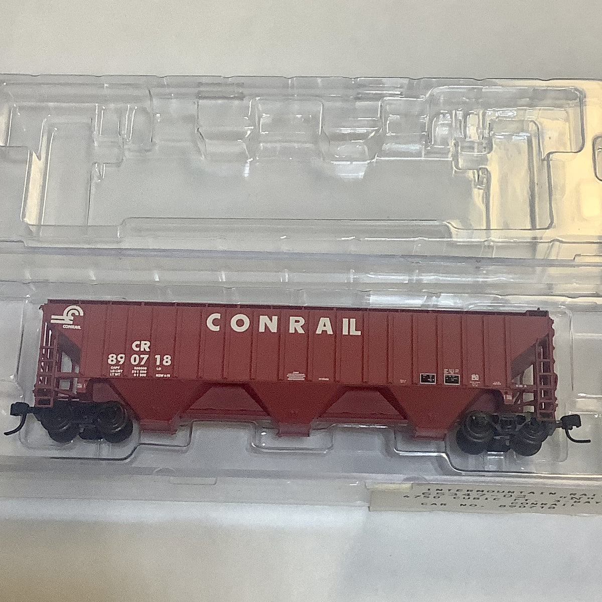 Pre-Owned - N Scale Intermountain 3-bay hopper #890718
