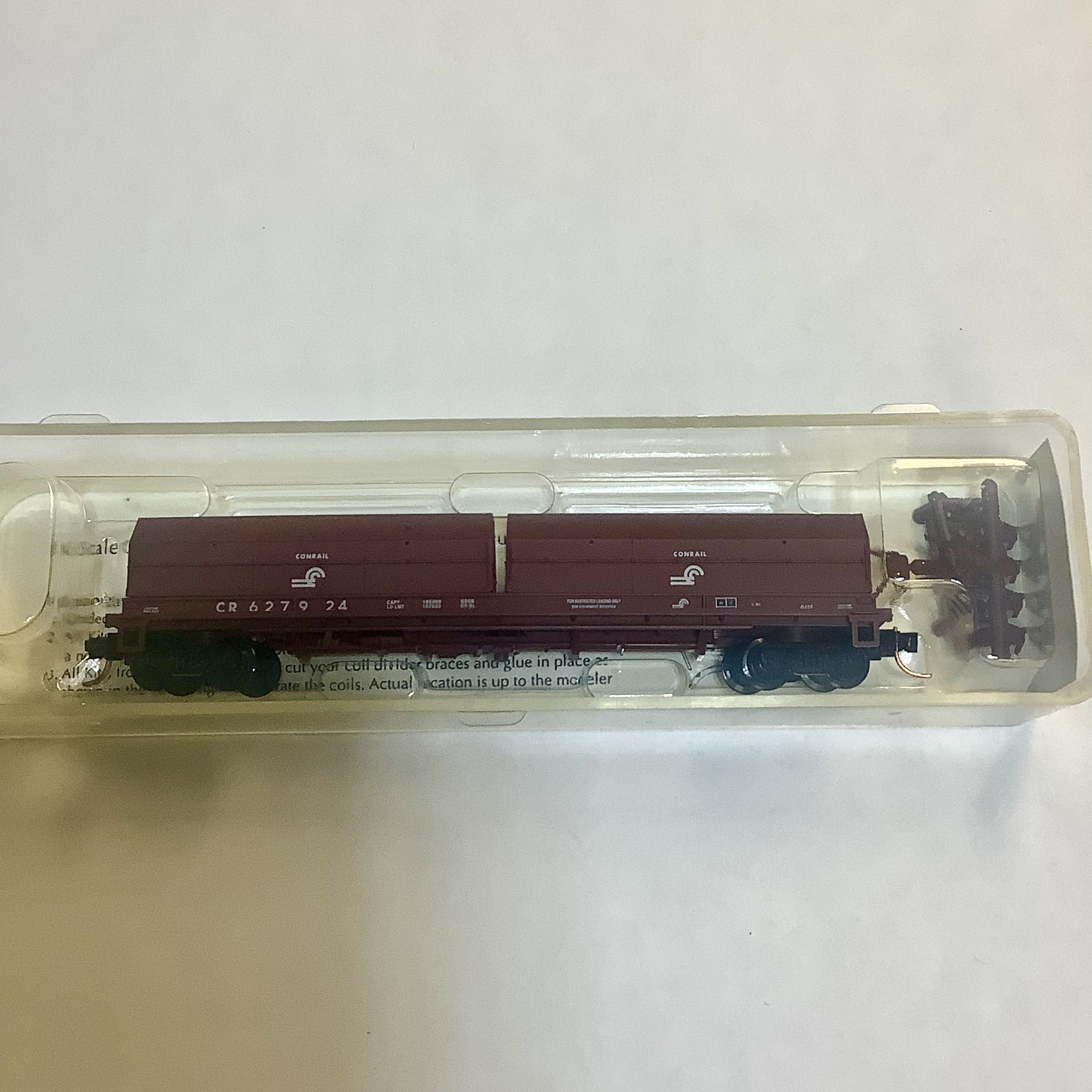 Pre-Owned - N Scale Red Caboose Conrail 100 ton Coil Evans #627924