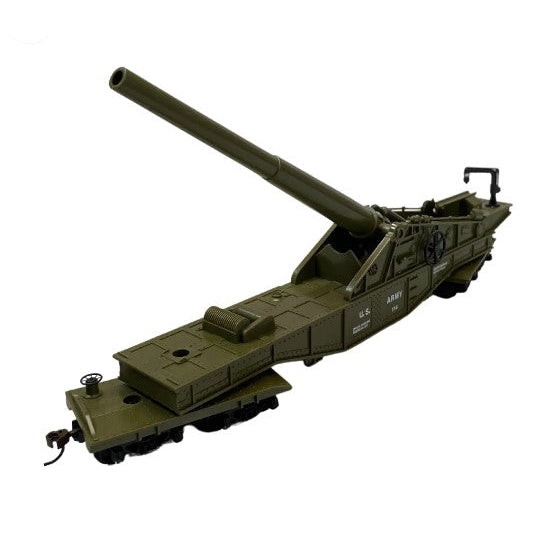 RIH032163 - HO Scale US Army Big Gun Car